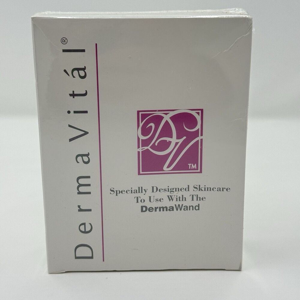 Derma Vital 3 Piece Skincare Set For Dermawand New Sealed No Wand